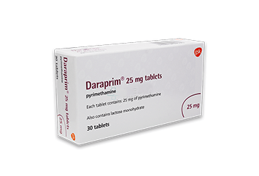 DARAPRIM 25 MG 30 TABLET